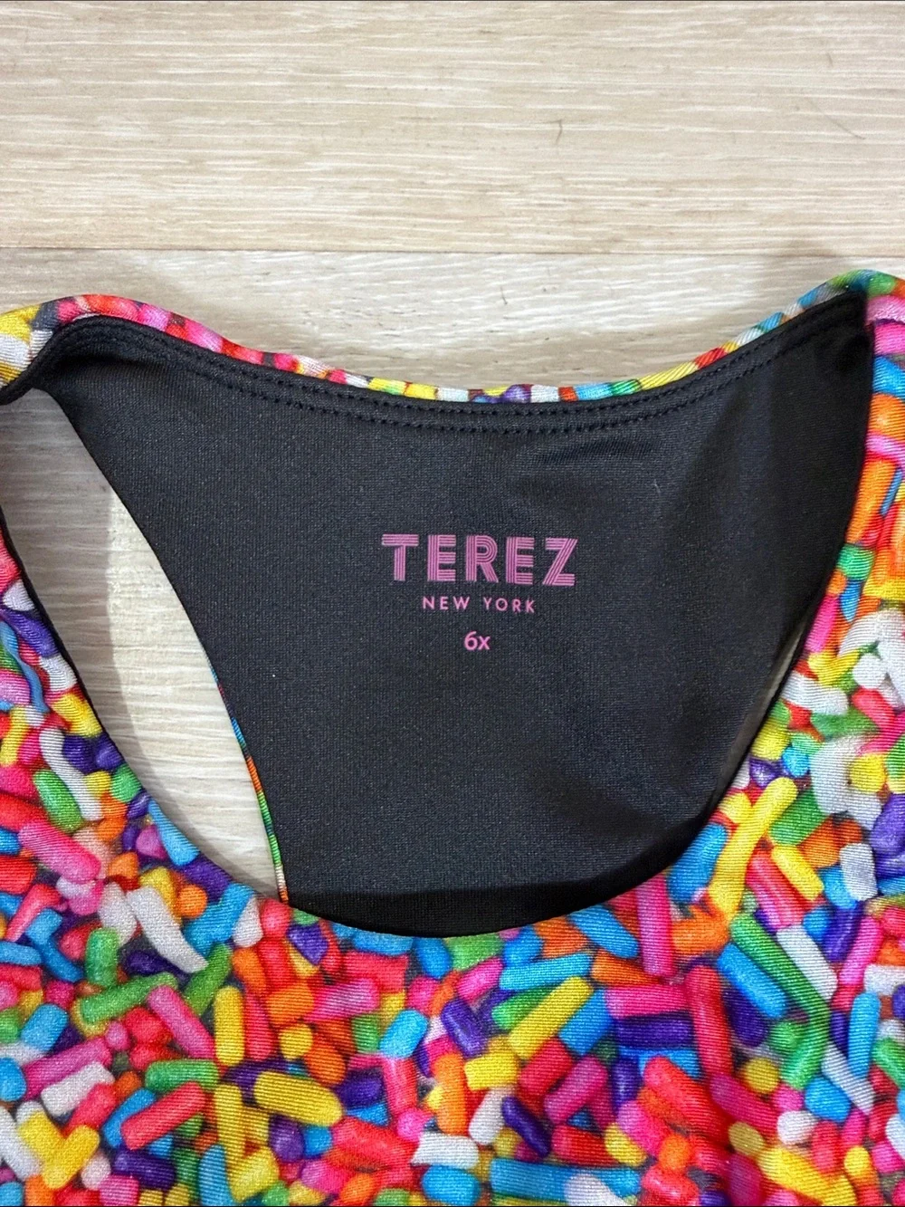 Terez Sprinkles Girls Sports Bra